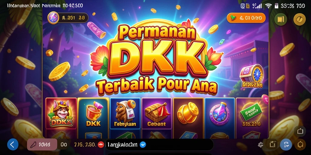 Screenshot gameplay DKK menampilkan momen seru saat meraih kemenangan.