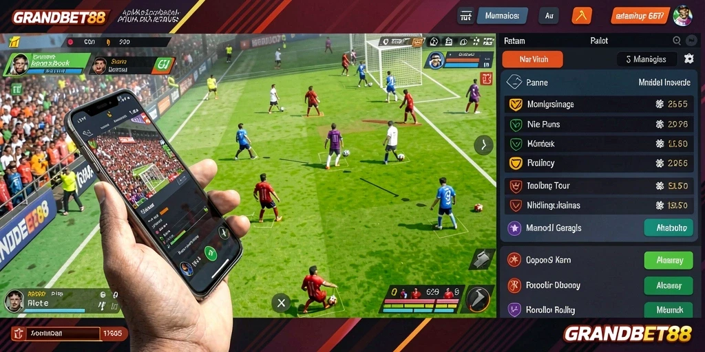 Tampilan gameplay Sportsbook yang menarik dan interaktif.