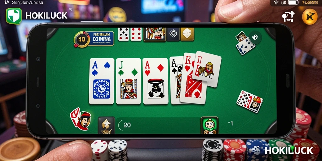 Gameplay seru HOKILUCK dengan grafik yang menarik dan interaktif.