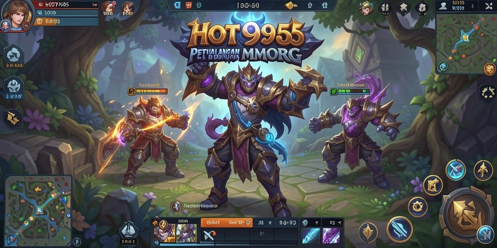 Gameplay seru di HOT985 menampilkan petualangan MMORPG yang menakjubkan.