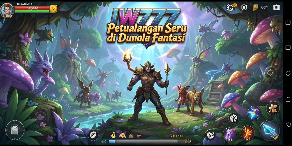 Tampilan gameplay seru dalam IW777 yang penuh petualangan.