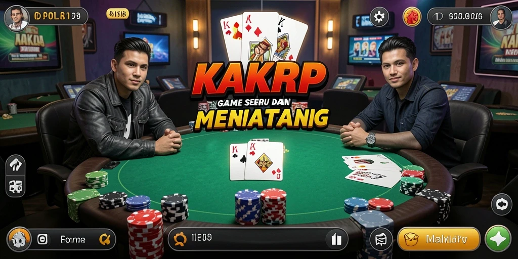 Tampilan gameplay seru dan interaktif KAKRP yang penuh aksi.
