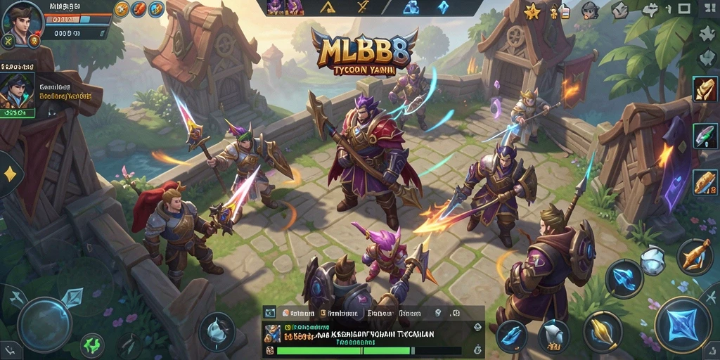 Tampilan gameplay MLBB8 yang menarik dan penuh strategi Tycoon.