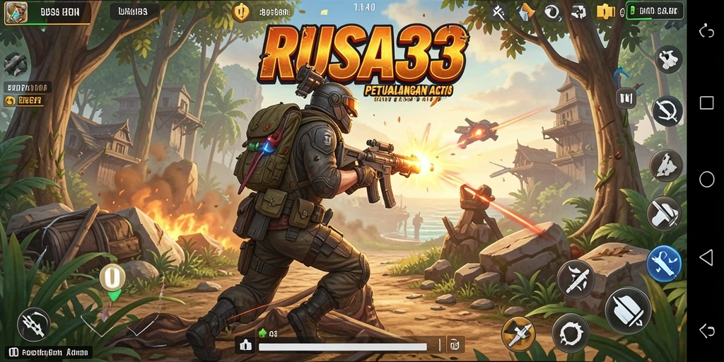 Gameplay menegangkan dan grafis memukau dalam RUSA33.